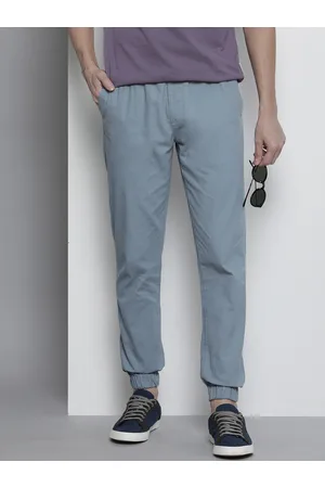 The Indian Garage Co Men Mid-Rise Slim Fit Joggers
