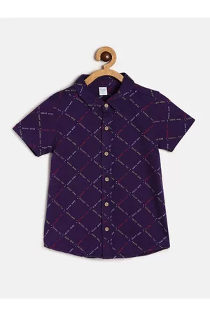 MINI KLUB Boys Printed Casual Shirt