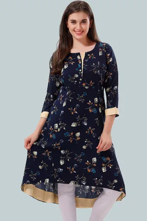 Be You Women Floral Printed A-Line Maternity Kurta