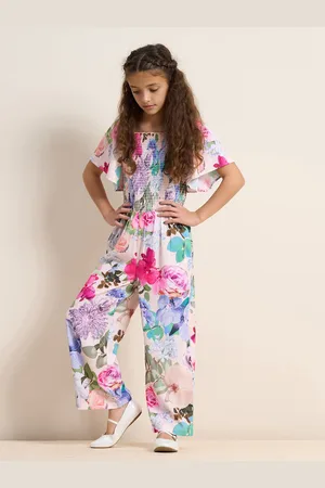 Angel & Rocket Girls Printed Basic Jumpsuit