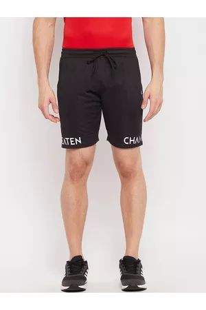 Duke Men Black Sports Shorts