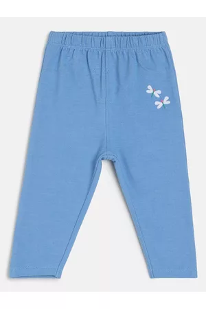 MINI KLUB Kids Girls Solid Slip On Jeggings