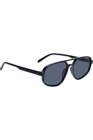 Peter Jones Eyewear Unisex Aviator Sunglasses with UV Protected Lens 13050B