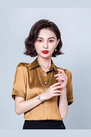 JC Collection Women Orange Casual Shirt