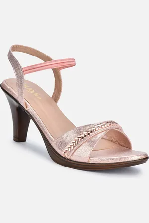 VALIOSAA Ethnic Block Heels Backstrap