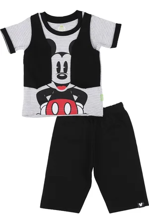 BodyCare Infant Boy Printed Pure Cotton T-shirt with Capris
