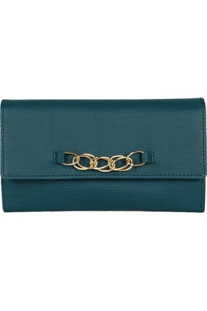 ENOKI Women Button Closure Envelope Wallet
