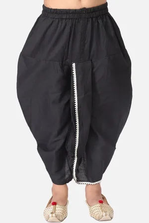 TABARD Boys Mid-Rise Cotton Dhoti Pant