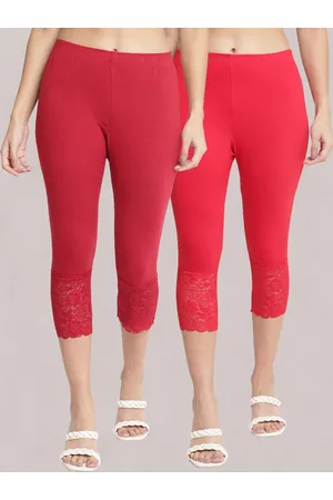 GRACIT Women Pack of 2 Skinny Fit Capris