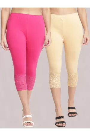 GRACIT Women Pack of 2 Skinny Fit Capris