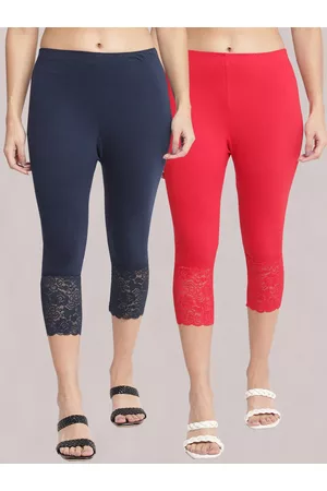 GRACIT Women Pack of 2 Skinny Fit Capris