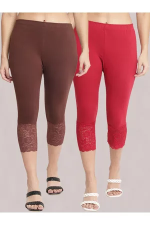 GRACIT Women Pack of 2 Skinny Fit Capris