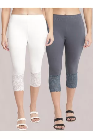 GRACIT Women Pack of 2 Skinny Fit Capris