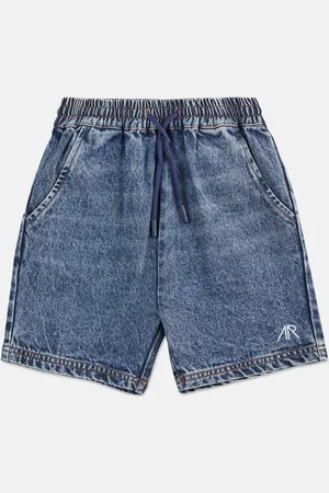 Angel & Rocket Boys Slim Fit Cotton Denim Shorts