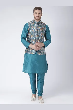 Buy Hangup Plus Brown Regular Fit Embroidered Nehru Jacket for Men's Online  @ Tata CLiQ