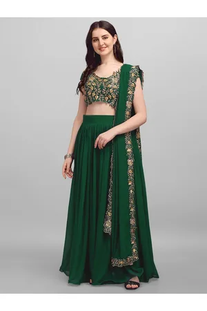 Mert India Embellished Semi Stitched Lehenga Choli - Buy Mert India  Embellished Semi Stitched Lehenga Choli Online at Best Prices in India |  Flipkart.com