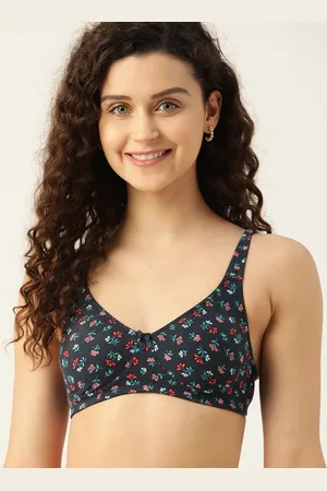 Buy DressBerry Black Solid Non Wired Non Padded Everyday Bra DB