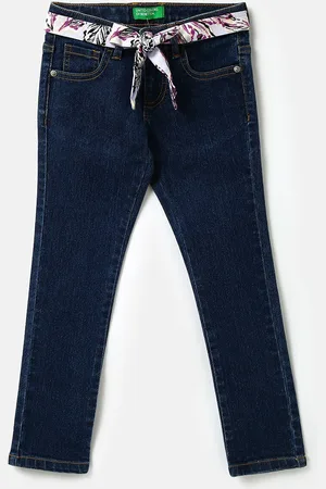 Benetton Girls Slim Fit Jeans