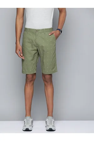 Indian Terrain Men Printed Slim Fit Cotton Shorts