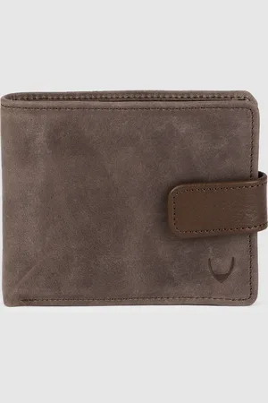 Hidesign Men Brown Leather Two Fold Wallet