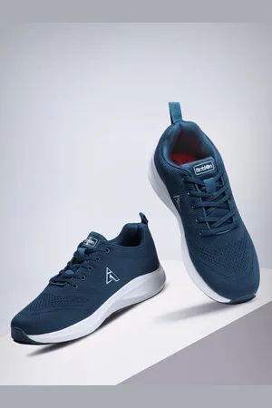 ACTION Men Teal Mesh Running Non-Marking Sports Shoes
