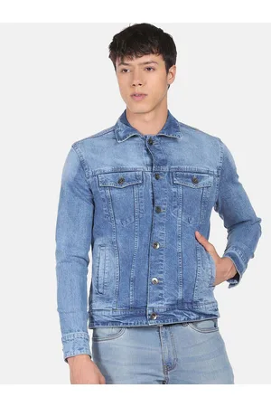 Flying Machine Washed Denim Jacket