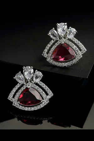 Kennice Triangular Studs Earrings