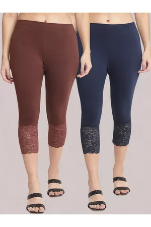 GRACIT Women Pack of 2 Skinny Fit Capris