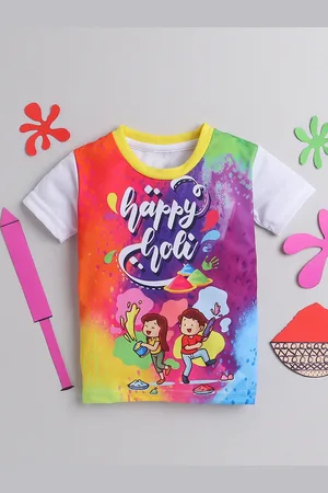 The Magic Wand Girls Graphic Printed T-shirt