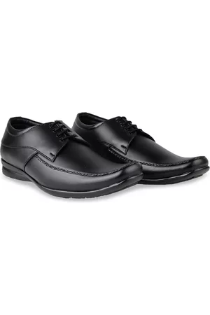 HikBi Men Leather Formal Derbys