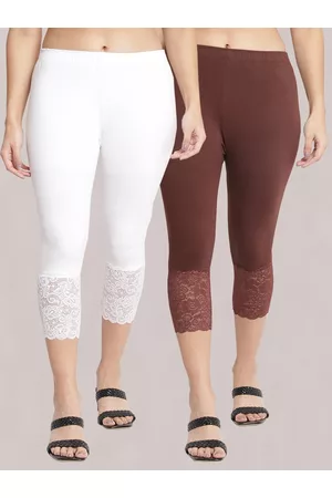 GRACIT Women Pack of 2 Skinny Fit Capris