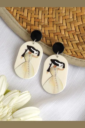 Joker & Witch Contemporary Drop Earrings
