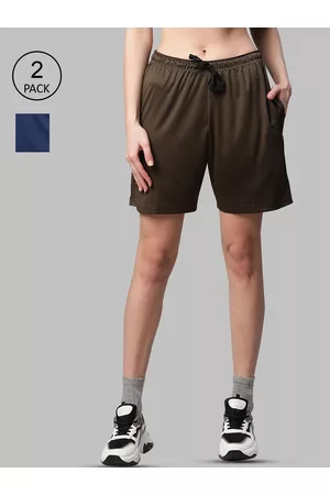 VIMAL JONNEY Women Blue Sports Shorts