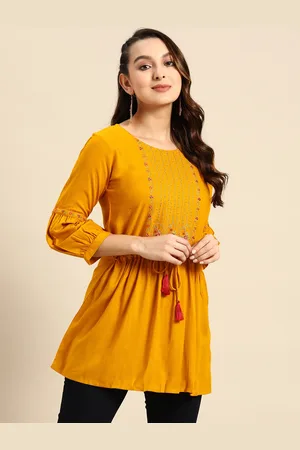 Sangria Floral Embroidered Top
