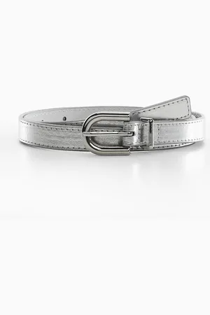 MANGO Women Slim Belt
