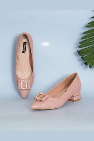 Sherrif Women Printed Party Block Pumps