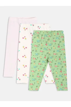 MINI KLUB Infants Pack Of 3 Mid-Rise Leggings
