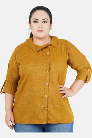 indietoga Women Plus Size Cotton Tunic