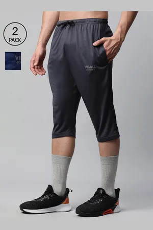VIMAL JONNEY Men Grey Training or Gym Sports Shorts