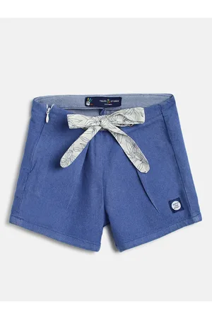 TALES & STORIES Girls Cotton Regular Fit Shorts