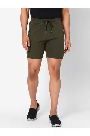 Sweet Dreams Men Olive Green Regular Shorts