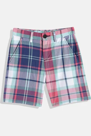 Tommy Hilfiger Boys Checked Regular Shorts