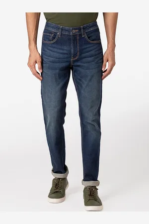Red Tape Men Blue Skinny Fit Light Fade Jeans