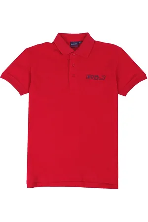 Gini and Jony Boys Polo Collar Cotton T-shirt