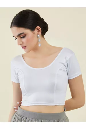 Soch Princess Cut Short Sleeve Cotton Lycra Blouse