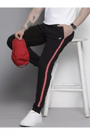 Nautica Men Joggers With Side Strap Details