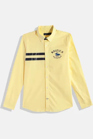 Nautica Boys Printed Casual Shirt