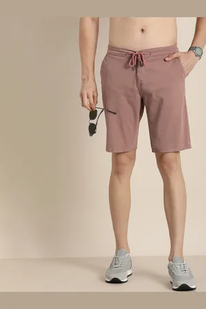 Moda Rapido Men Purple Skinny Fit Chino Shorts