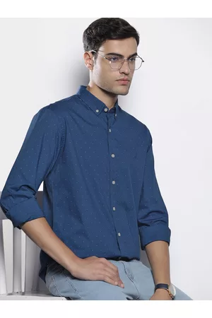 Nautica Slim Fit Printed Casual Shirt