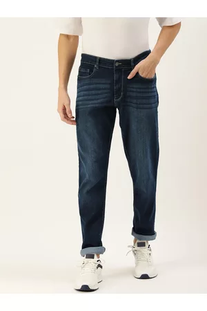 Forever 21 Men Light Fade Mid-Rise Stretchable Jeans